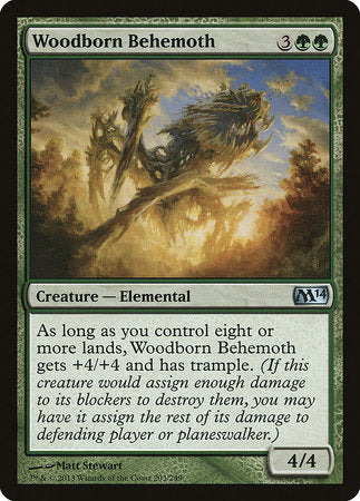 Woodborn Behemoth [Magic 2014] | Exor Games Bridgewater