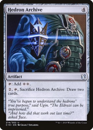 Hedron Archive [Commander 2019] | Exor Games Bridgewater