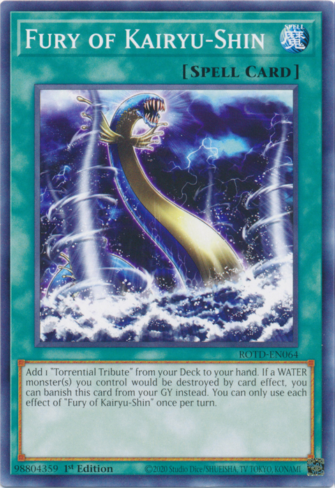 Fury of Kairyu-Shin [ROTD-EN064] Common | Exor Games Bridgewater