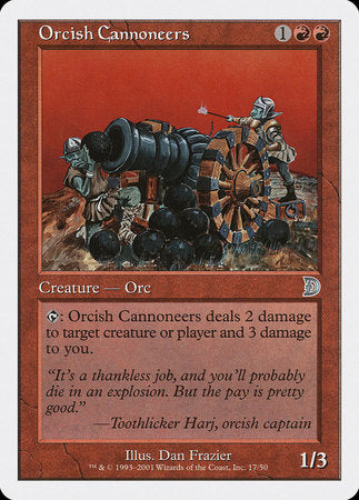 Orcish Cannoneers [Deckmasters] | Exor Games Bridgewater