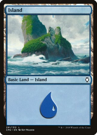 Island (291) [Commander Anthology Volume II] | Exor Games Bridgewater