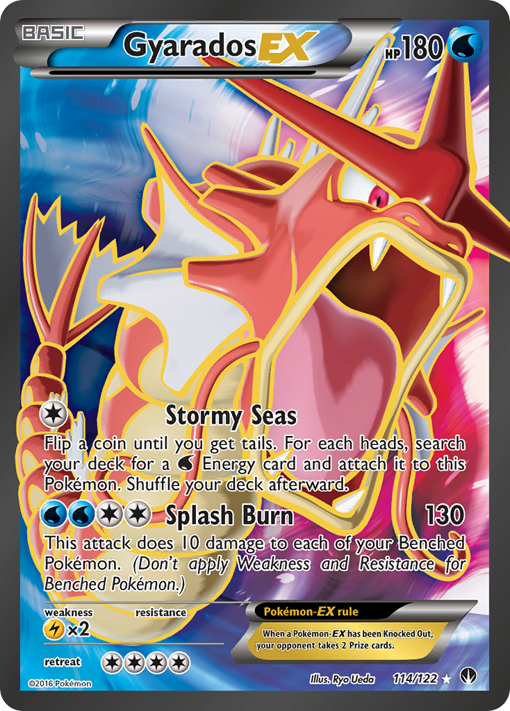 Gyarados EX (114/122) [XY: BREAKpoint] | Exor Games Bridgewater