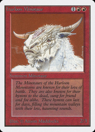 Hurloon Minotaur [Unlimited Edition] | Exor Games Bridgewater