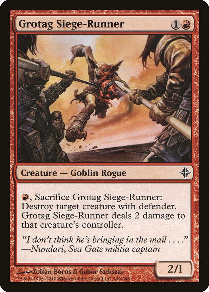 Grotag Siege-Runner [Rise of the Eldrazi] | Exor Games Bridgewater