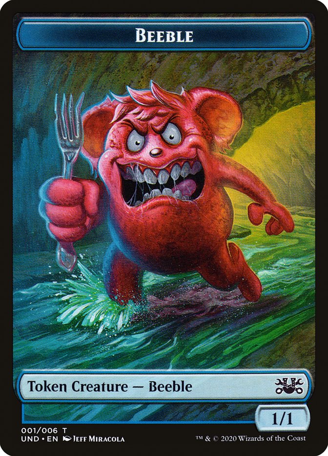 Beeble // Squirrel Double-sided Token [Unsanctioned Tokens] | Exor Games Bridgewater