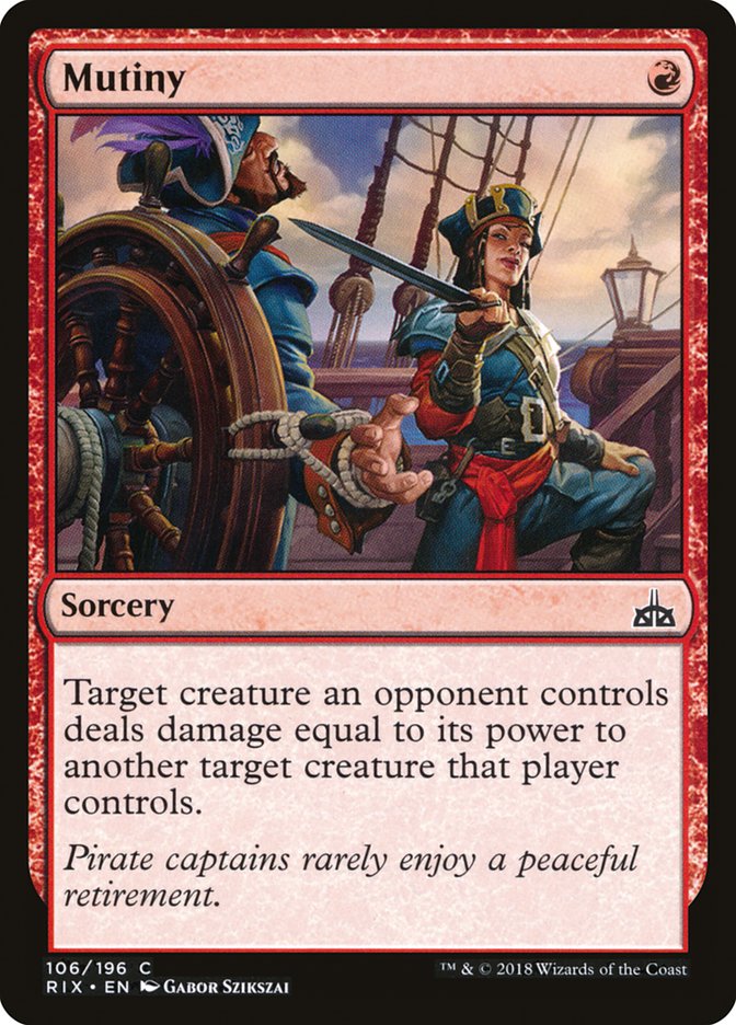 Mutiny [Rivals of Ixalan] | Exor Games Bridgewater