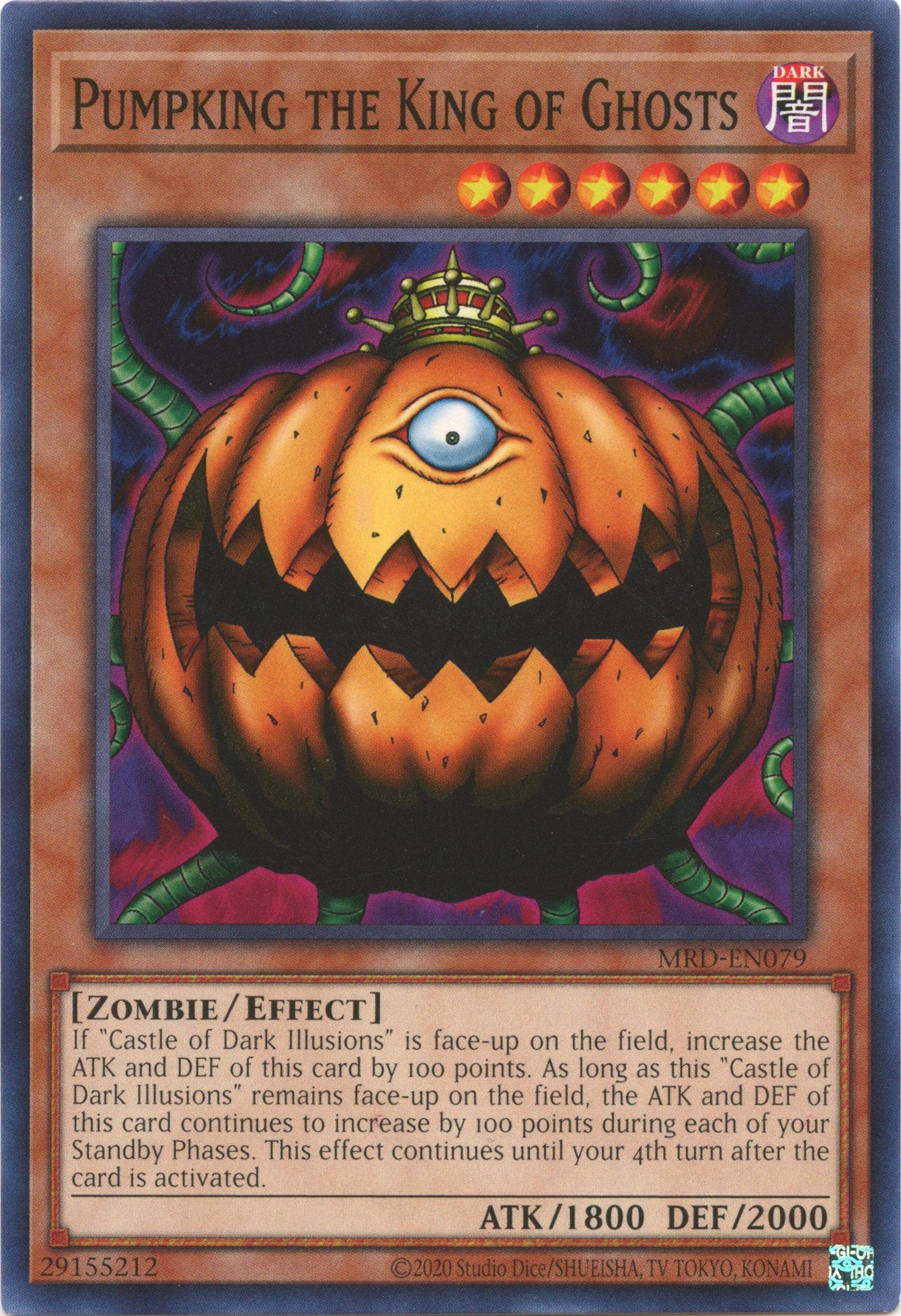 Pumpking the King of Ghosts (25th Anniversary) [MRD-EN079] Common | Exor Games Bridgewater