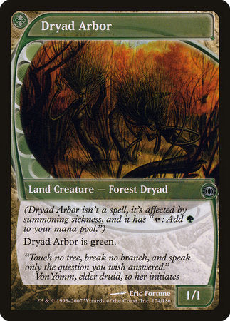 Dryad Arbor [Future Sight] | Exor Games Bridgewater