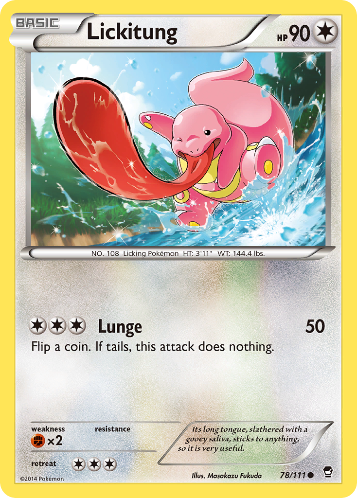 Lickitung (78/111) [XY: Furious Fists] | Exor Games Bridgewater