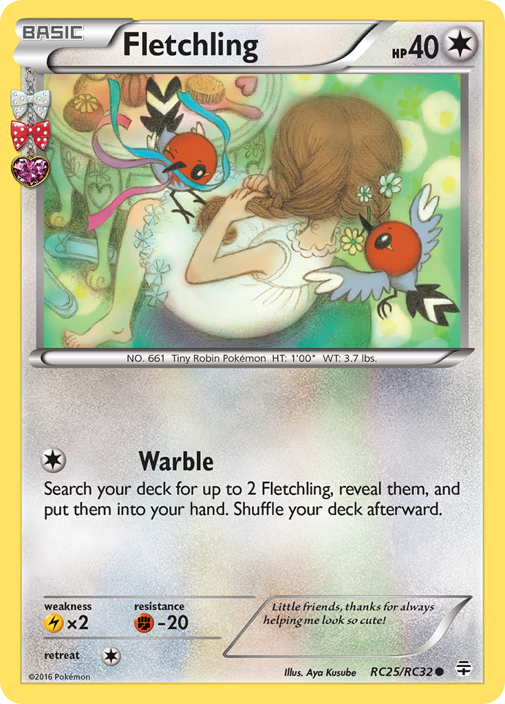 Fletchling (RC25/RC32) [XY: Generations] | Exor Games Bridgewater