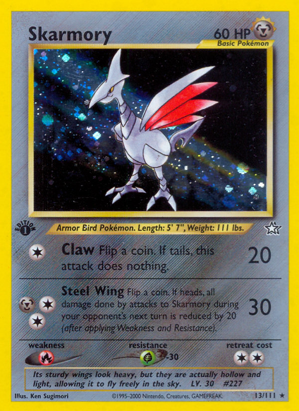 Skarmory (13/111) [Neo Genesis 1st Edition] | Exor Games Bridgewater