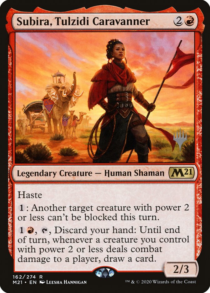 Subira, Tulzidi Caravanner (Promo Pack) [Core Set 2021 Promos] | Exor Games Bridgewater