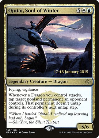 Ojutai, Soul of Winter [Fate Reforged Promos] | Exor Games Bridgewater