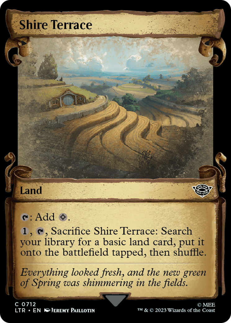 Shire Terrace [The Lord of the Rings: Tales of Middle-Earth Showcase Scrolls] | Exor Games Bridgewater