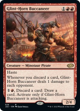 Glint-Horn Buccaneer [Jumpstart 2022] | Exor Games Bridgewater