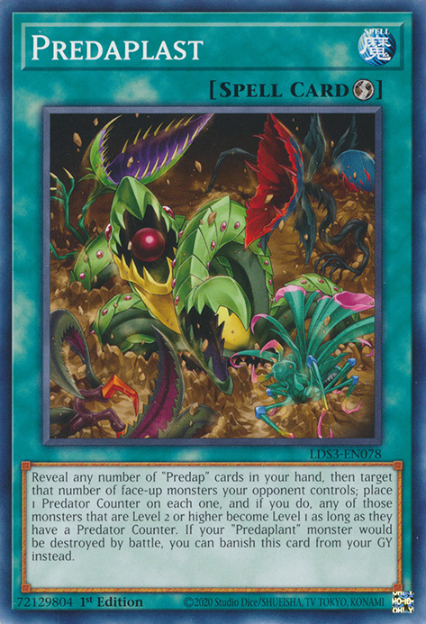 Predaplast [LDS3-EN078] Common | Exor Games Bridgewater