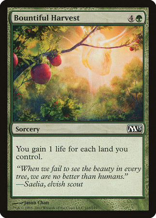 Bountiful Harvest [Magic 2013] | Exor Games Bridgewater