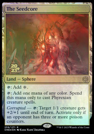 The Seedcore [Phyrexia: All Will Be One Prerelease Promos] | Exor Games Bridgewater