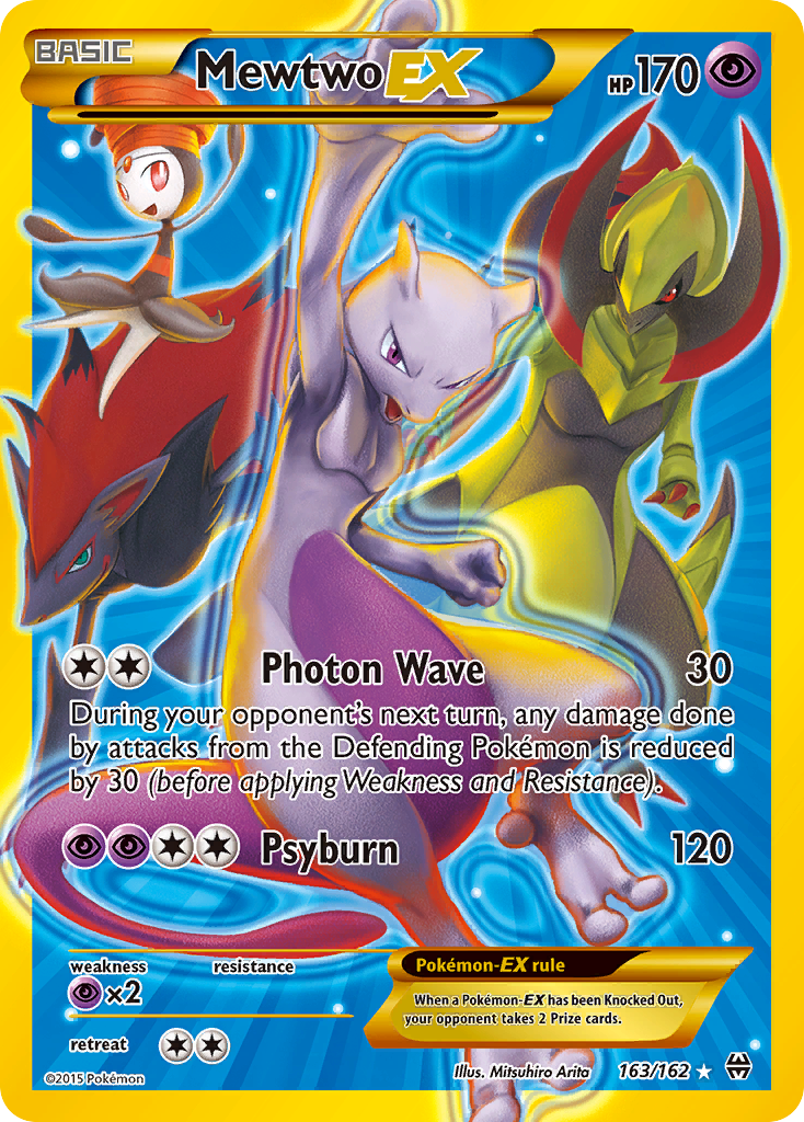 Mewtwo EX (163/162) [XY: BREAKthrough] | Exor Games Bridgewater