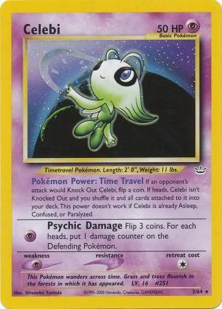 Celebi (3/64) [Neo Revelation Unlimited] | Exor Games Bridgewater