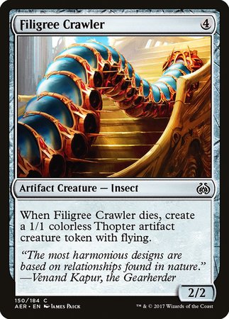 Filigree Crawler [Aether Revolt] | Exor Games Bridgewater