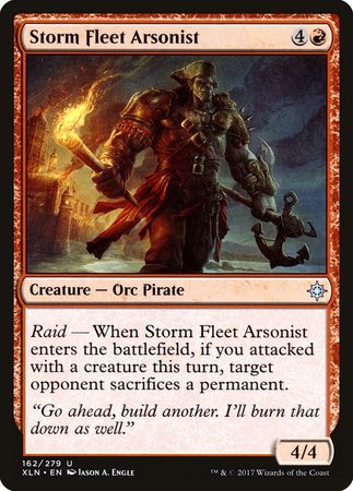 Storm Fleet Arsonist [Ixalan] | Exor Games Bridgewater