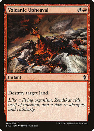 Volcanic Upheaval [Battle for Zendikar] | Exor Games Bridgewater