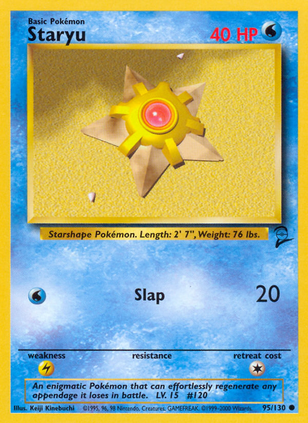 Staryu (95/130) [Base Set 2] | Exor Games Bridgewater