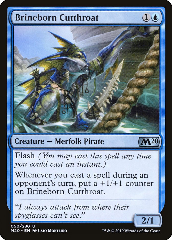 Brineborn Cutthroat [Core Set 2020] | Exor Games Bridgewater