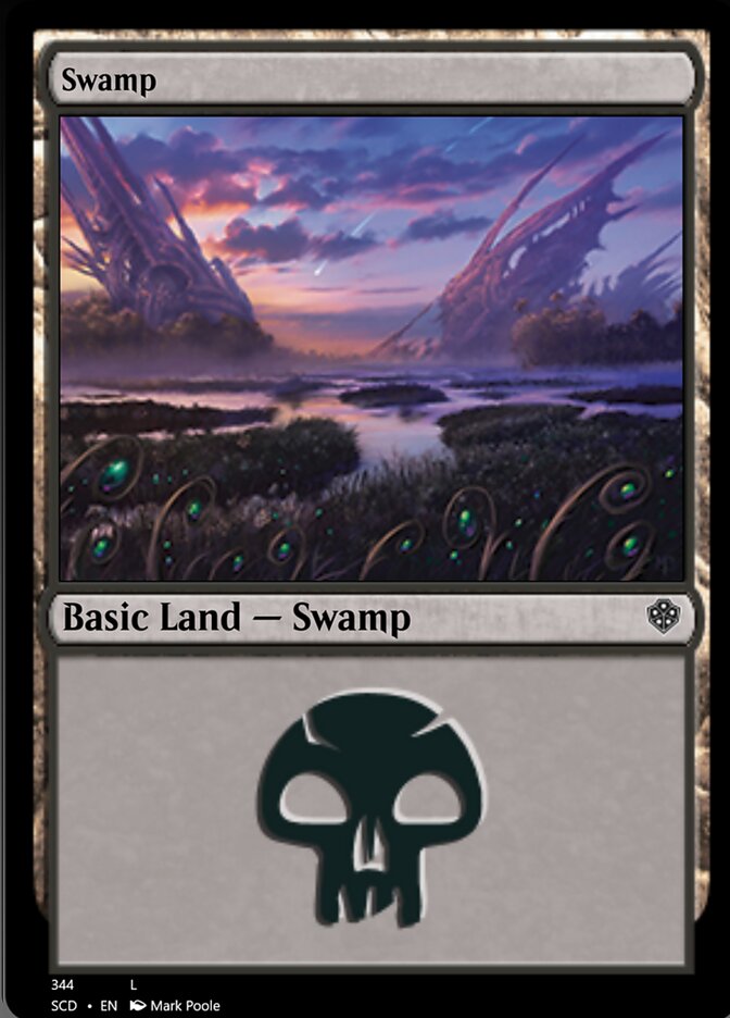 Swamp (344) [Starter Commander Decks] | Exor Games Bridgewater