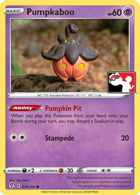 Pumpkaboo (076/203) [Prize Pack Series One] | Exor Games Bridgewater