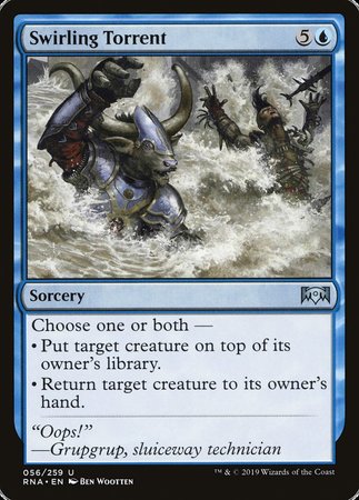 Swirling Torrent [Ravnica Allegiance] | Exor Games Bridgewater