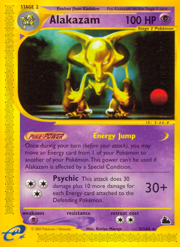 Alakazam (2/144) [Skyridge] | Exor Games Bridgewater