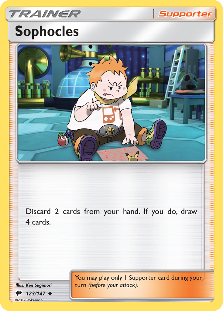 Sophocles (123/147) [Sun & Moon: Burning Shadows] | Exor Games Bridgewater