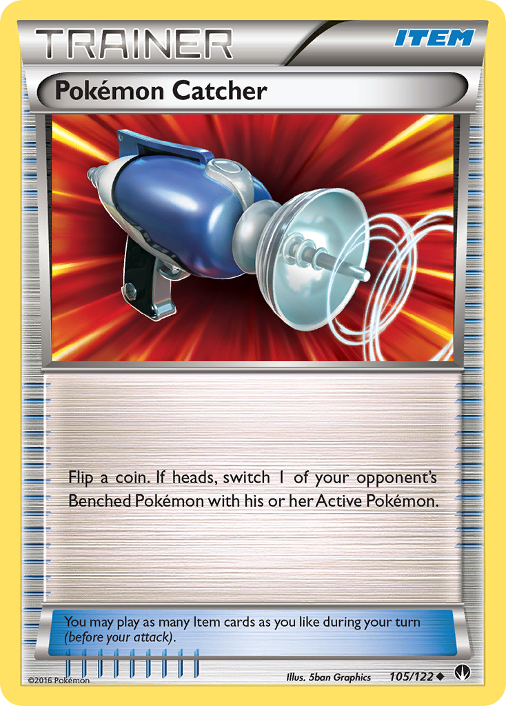 Pokemon Catcher (105/122) [XY: BREAKpoint] | Exor Games Bridgewater