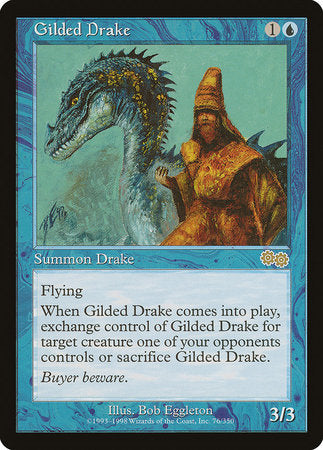 Gilded Drake [Urza's Saga] | Exor Games Bridgewater
