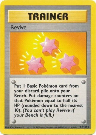 Revive (89/102) [Base Set Unlimited] | Exor Games Bridgewater