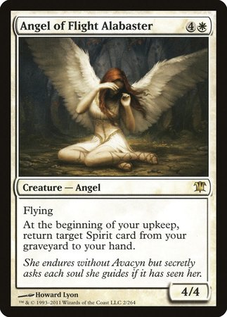 Angel of Flight Alabaster [Innistrad] | Exor Games Bridgewater