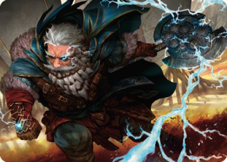 Electrostatic Infantry Art Card [Dominaria United Art Series] | Exor Games Bridgewater