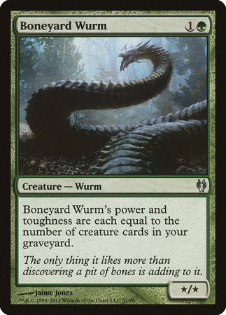 Boneyard Wurm [Duel Decks: Izzet vs. Golgari] | Exor Games Bridgewater