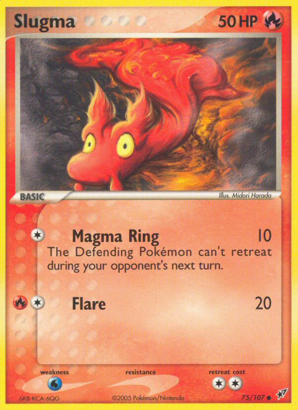 Slugma (75/107) [EX: Deoxys] | Exor Games Bridgewater