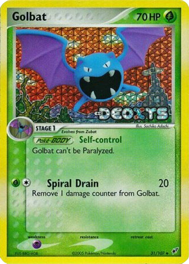 Golbat (31/107) (Stamped) [EX: Deoxys] | Exor Games Bridgewater