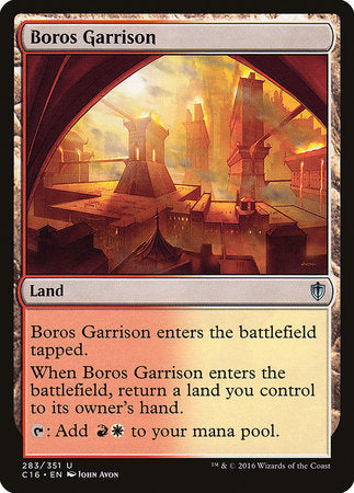 Boros Garrison [Commander 2016] | Exor Games Bridgewater