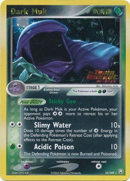 Dark Muk (16/109) (Stamped) [EX: Team Rocket Returns] | Exor Games Bridgewater