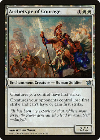 Archetype of Courage [Born of the Gods] | Exor Games Bridgewater