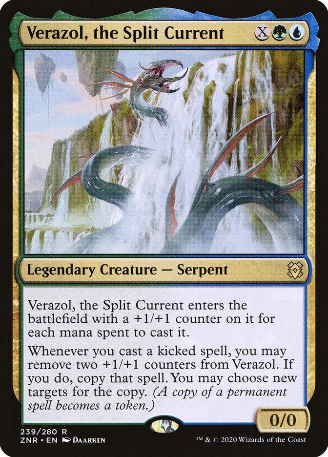 Verazol, the Split Current [Zendikar Rising] | Exor Games Bridgewater