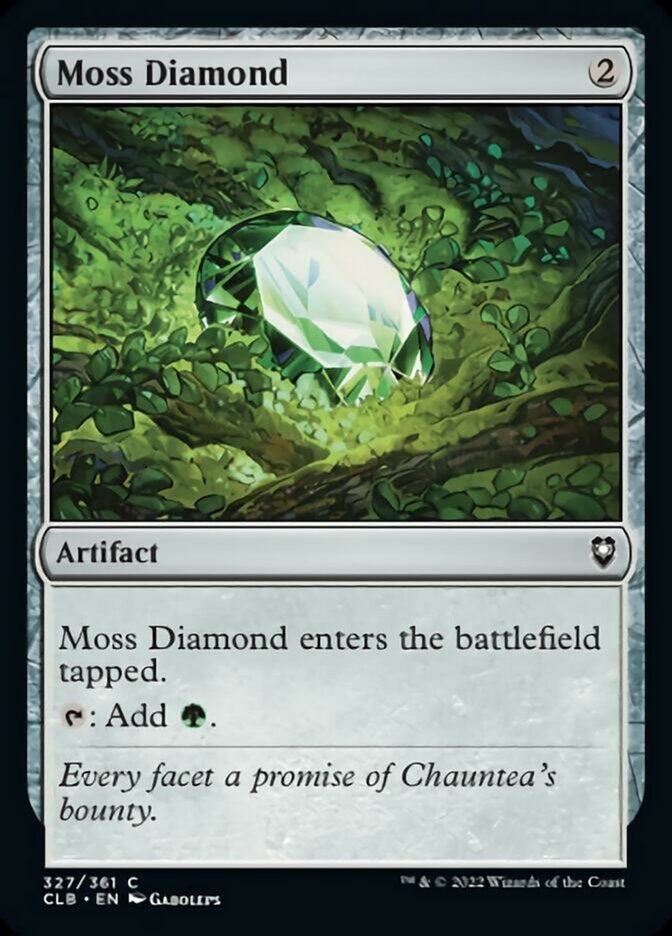 Moss Diamond [Commander Legends: Battle for Baldur's Gate] | Exor Games Bridgewater