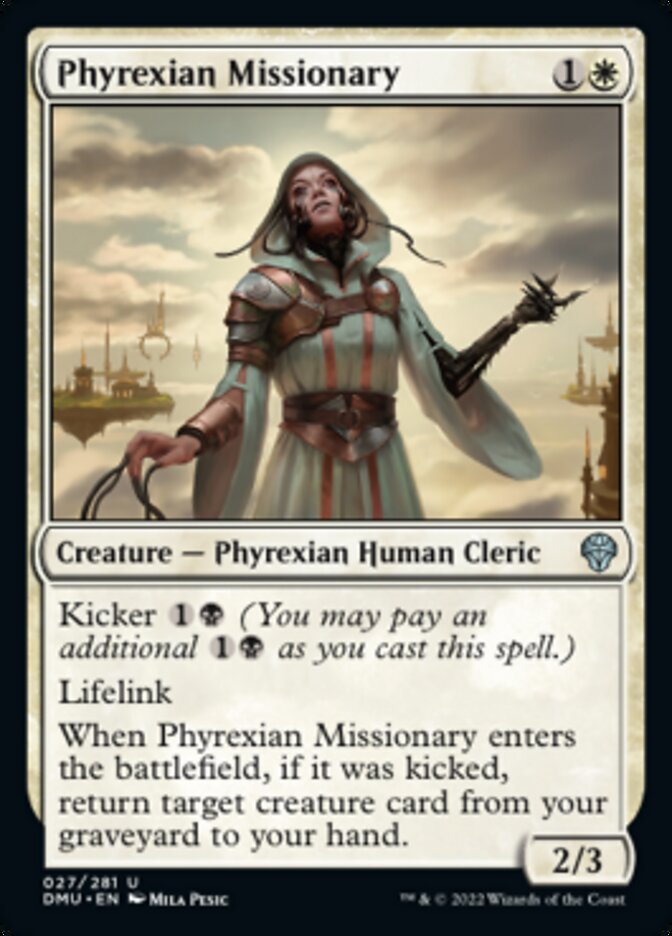 Phyrexian Missionary [Dominaria United] | Exor Games Bridgewater