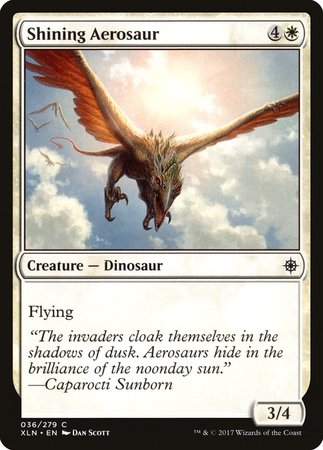 Shining Aerosaur [Ixalan] | Exor Games Bridgewater