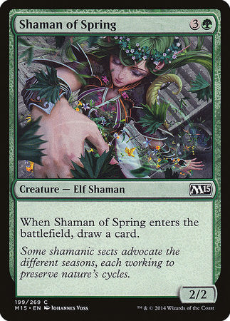 Shaman of Spring [Magic 2015] | Exor Games Bridgewater